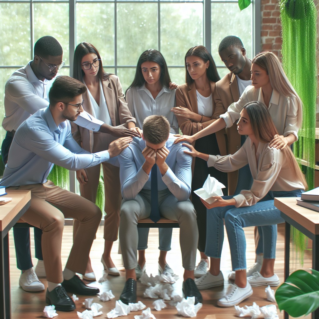 Mental health first aid skills for teams after major disruptions